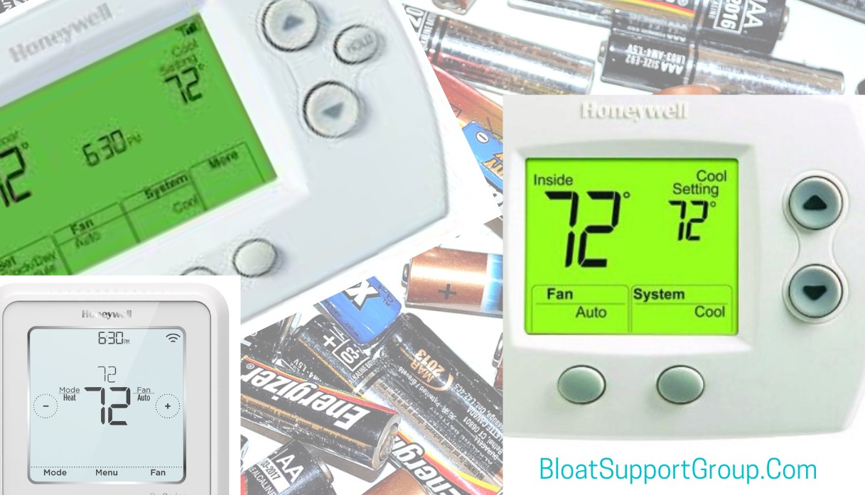 Honeywell Thermostats Changing the Batteries B.L.O.A.T