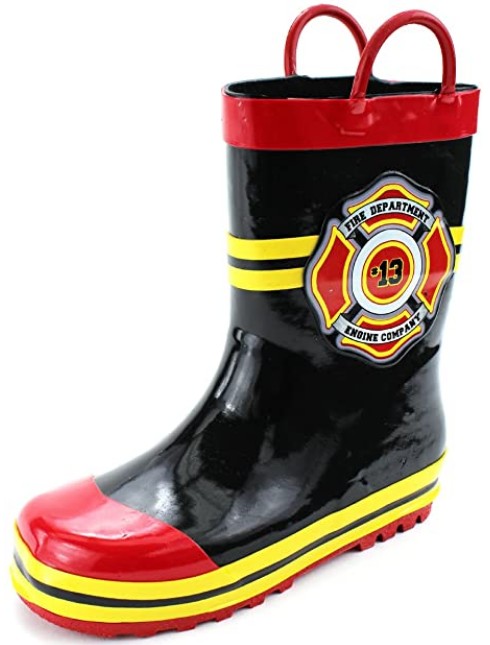 Fireman Costume Boots