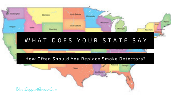 smoke detector lifespan requirement by each state