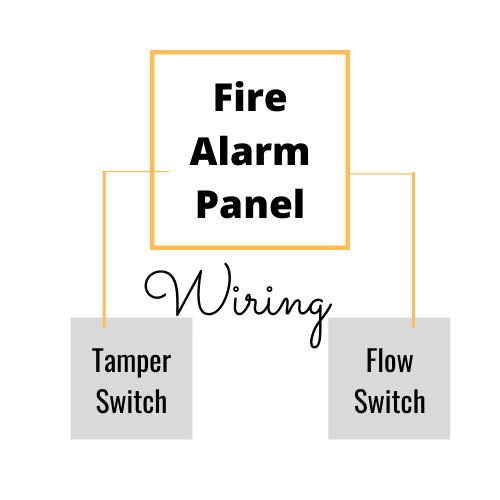 wiring tamper and flow switches