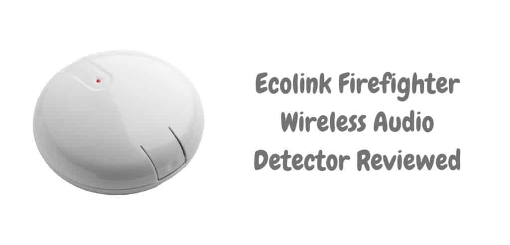 Ecolink Firefighter Wireless Audio Detector